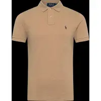 Ralph Lauren pour homme. 710680784532 Le polo piqué beige iconique (XXL), Casuel, Coton, Manche courte