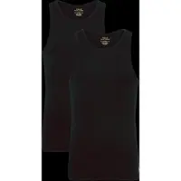 Ralph Lauren 714959333 Sleeveless T-shirt 2 Units Noir 2XL Homme
