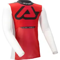 Acerbis X-Flex 2.0 Anaheim Logo Blanc Rouge Maillot Motocross Taille 3XL