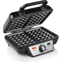 Tristar WF-2195, Gaufrier, Noir, Argent