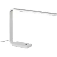 ROSSINI ILLUMINAZIONE Lampe De Table Klaus Led 8W 3000K Ip40 Avec Interrupteur Tactile En Aluminium Blanc - Design Minimaliste - Groupe Rossini