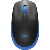 Logitech Souris sans fil ergonomique M190 récepteur USB Bleu