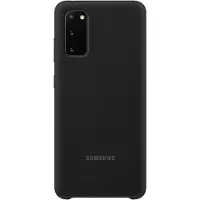 Samsung Silicone Cover (Galaxy S20 5G), Coque pour téléphone portable, Noir