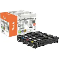 Peach Toner n° HP207X MultiPack REM KOM - Cartouche de toner - Jaune