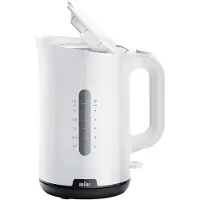 Braun Bouilloire électrique Breakfast1 WK 1100WH - blanche