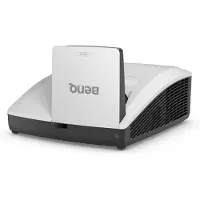 BenQ LW855UST vidéo-projecteur Projecteur à focale ultra courte 3500 ANSI lumens DLP WXGA (1280x800) Compatibilité 3D Noir, Blanc