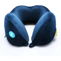 Travel-Blue Massage Tranquillité, Coussin de voyage, Bleu