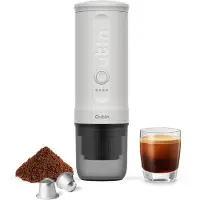 OutIn Nano Portable Electric Coffee Maker Argenté One Size / EU Plug 220V