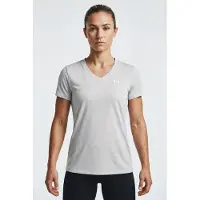 Under Armour Tech V Twist Short Sleeve T-shirt Blanc S Femme