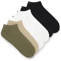HUGO Chaussettes beige / olive / noir / blanc