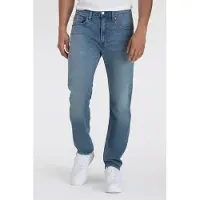 Levi's Jean '502 Taper Linen + Denim' bleu clair