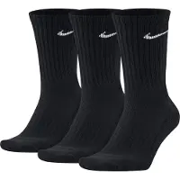 Nike Chaussettes de training mi-mollet Cushioned (3 paires) - Noir