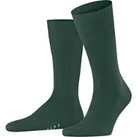 Falke Chaussettes Vert chasseur, Unicolore