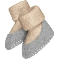 Falke Cosyshoe - Chaussons pour bébés et enfants, couleur sable chiné, pointures 19-20