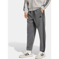Adidas Essentials 3 Stripes Fleece Tapered Cuffed Joggers Gris S / Regular Homme