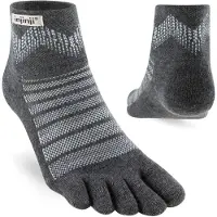 Injinji Outdoor Midweight Mini-crew Wool Socks Gris EU 37-40