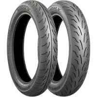 Bridgestone Battlax-sc 55p Tl Scooter Rear Tire Argenté 120 / 70 / R12