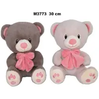 Inny Ours en peluche avec un noeud 30cm MIX