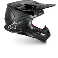 Alpinestars Supertech S-M10 Fame Helmet Ece 22.06 Black Carbon M&G Taille S