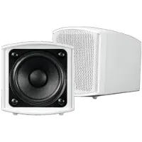 Omnitronic OD-2T Enceinte Public Adress 15 W 1 paire, Haut-parleur PA, Blanc
