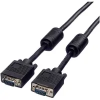 Roline Câble écran HD15 M/M avec noyaux de ferrite + DDC 3,0m