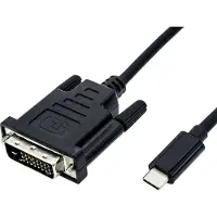 Roline Câble adaptateur USB Type C - DVI, ST/ST, 2 m