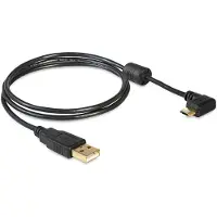 DeLOCK Câble USB 2.0 A vers MICRO B coudé à 90 -