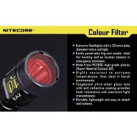 Nitecore Filtre couleur bleu - 25 mm