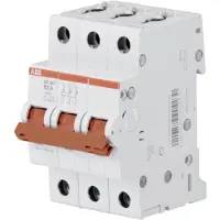 ABB Disjoncteur 3 pôles, 63A - Disjoncteur pour 3 NO 0 NC SD203/63