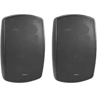 Omnitronic OD-8 Haut-parleur mural 8Ohm noir 2x (Passif), Haut-parleur PA, Noir