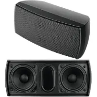 Omnitronic OD22 Haut-parleur mural 8Ohm (1 pièce), Enceinte encastrable, Noir