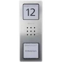 Siedle CA 850-1 E Portier audio Compact acier inoxydable (210008733-00)