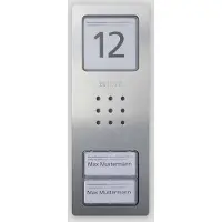Siedle & SÖHNE Siedle Portier audio CA 850-2 E Siedle Compact acier inoxydable brossé