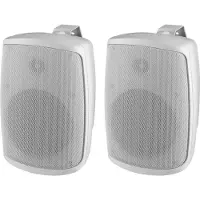 Monacor WALL06T Enceinte murale Public Adress, Haut-parleur PA, Blanc