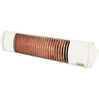 Tansun St. Tropez IR-Strahler 1500 W 7 m² Weiss, Radiateur infrarouge, Blanc