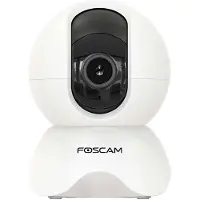 Foscam X5-WB, caméra de sécurité IP, intérieur, filaire et sans fil, CE, RoHS, FCC, WEEE, sur table/banc, blanc
