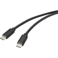 Renkforce RF-4716840 Câble USB 1 m USB 2.0 USB A USB C Noir (RF-4716840)