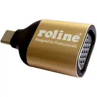 Roline Gold - Adaptateur USB - 24 broches, connecteur USB-C (Mâle)