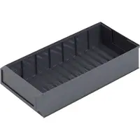 Alutec Boîte de rangement foncé 400 x 183 x 81 mm