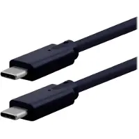 Roline Câble USB 20Gbps (3.2 gen 2x2) USB C(M) - USB C(M), PD 240W, 1.5m, noir (11.02.9077)
