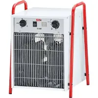 Helios Ventilateur de chauffage STH 15 T avec minuterie Convecteur électrique 4010184025238, Radiateur soufflant, Blanc
