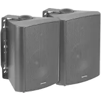 Omnitronic ALP-6A Kit d'enceintes actives noir (Actif, 2x 45 W), Haut-parleur PA, Noir