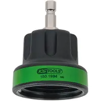 Ks Tools Adaptateur à baïonnette pour système de refroidissement, #22, FI M45x3, vert mousse