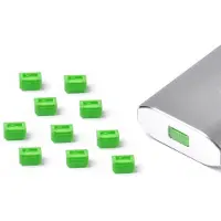 Smartkeeper Mini Display Port Mini Blocker vert 10 pcs., Sécurité notebook, Vert