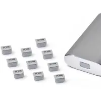 Smartkeeper Mini Display Port Mini Blocker gris 10 pcs., Sécurité notebook, Gris