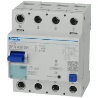 Doepke GmbH Disjoncteur différentiel sensible à tous les courants DFS4 040-4/0,10-B SK 4 pôles 40/0,1A