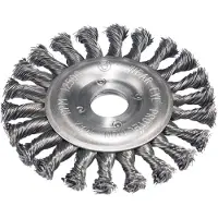 Ks Tools Brosse métallique avec poils en fil d'acier 340.0041