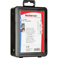 Fischer Forets à métaux D-HSS-G Set 1-10mm (25, 28, 32 mm)