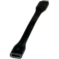 Roline 11.02.9079 Câble USB 0,11 m USB 3.2 Gen 2x2 USB C Noir (11.02.9079)
