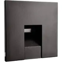 Deko-light Cache carré noir pour Alwaid, noir, 75mm 930484